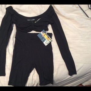 NWT Naked Wardrobe biker shorts